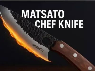 Matsato Knife Reviews AU Free 3D model