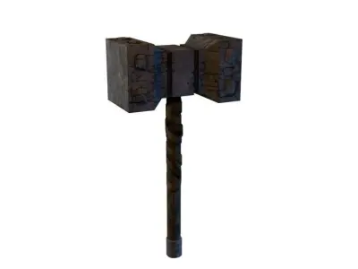 Mjlnir Hammer 3D model
