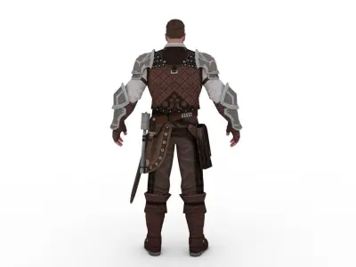 Soldier 3D model purchase
