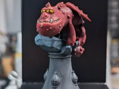 Chess set inspired by the films How to train your dragon 3D print model