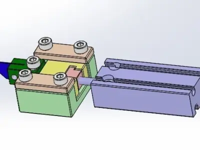 Cutter module 3D model