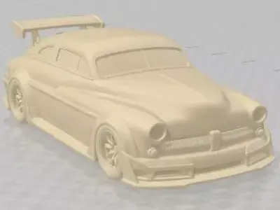 Mercury Eight 1949 Tuning Printable Car 3D print model