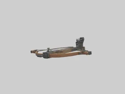 Crossbow Model 1 Low-poly 3D model