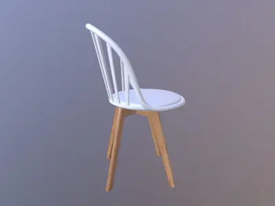 Wooden Chair 3D model