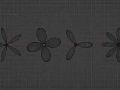 Propeller  Pack  1 3D print model - PMSMILE 3D model