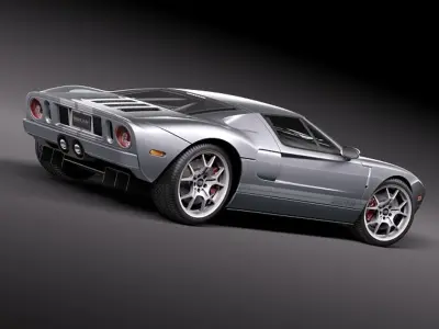 Ford GT40 3D model buy