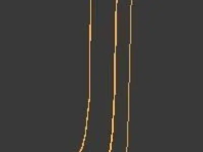 Scimitr sword Free 3D model