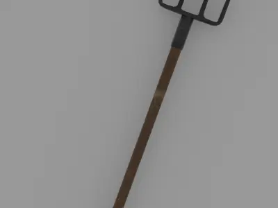 Farm tools pack Free low-poly 3D model