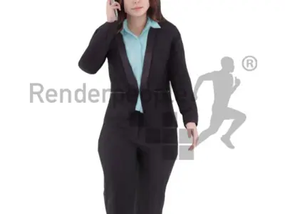 Felice Animated 001 Walking Calling