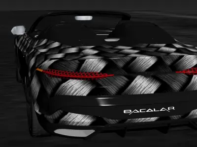 CARBON BENTLEY BACALAR Free 3D model