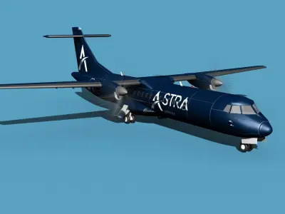ATR  ATR-72-600 Astra 3D model