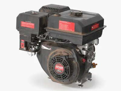  Used 212cc OHV Gas Engine Manual Start 