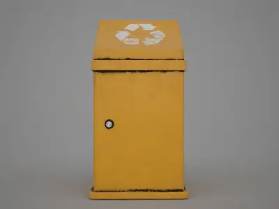 Garbage Can 3D model buy