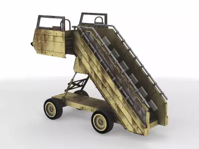 passenger stairs 3D model