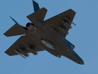 Lockheed Martin F-35 Lightning II 3D model