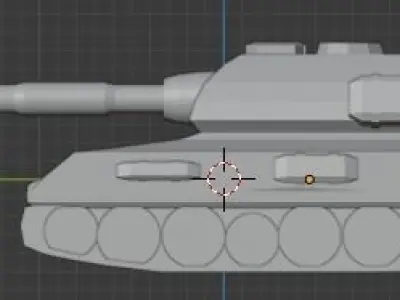 Low poly Tank Low-poly 3D model from CGTrader - Low-poly