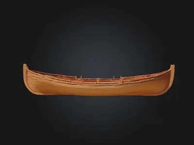 Viking Ship Model  Conquer the Seas with Norse Might 3D model