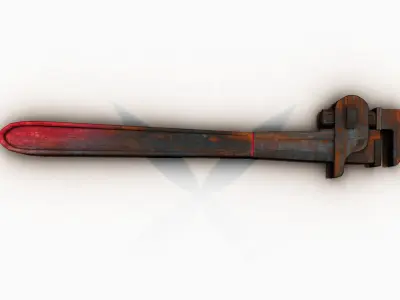 adjustable wrench 3dmodel 3D model