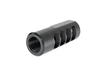 TI PRO 4 Muzzle Brake Low-poly 3D model