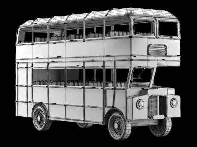 London bus 3D model