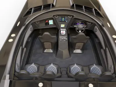 Superveloce speedboat  3D model