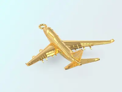 Boing 747 Pendant 3D print model