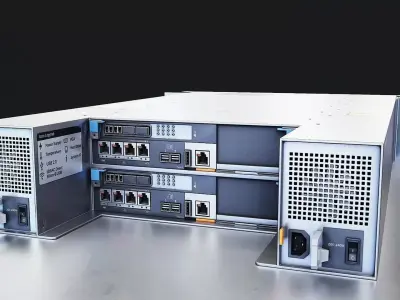 Rackmount Server 3D Model - 4 Low-poly 3D model