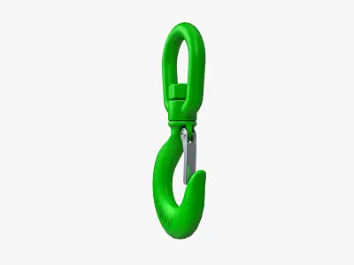 Swivel Hook Low-poly 3D model