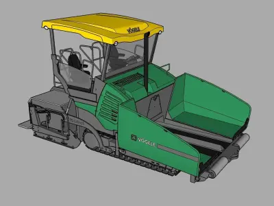 Finisseur Vogele SUPER 1600-3i - Vogele SUPER 1600-3i finisher 3D model