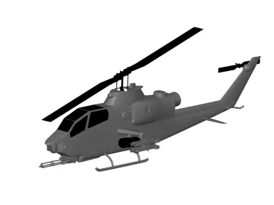 Bell AH-1 Cobra 3D model order