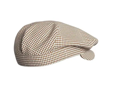 Flat Cap 3D model
