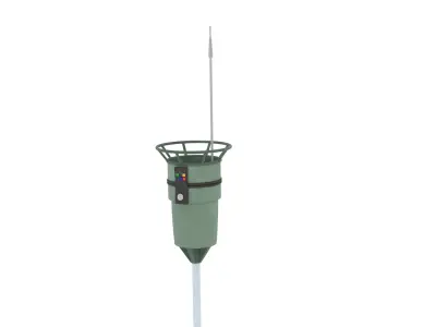 Yavin 4 Sentry Tower 1-12 scale Blackseries  3D print model