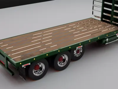 Western Star 6900 Low-poly 3D model