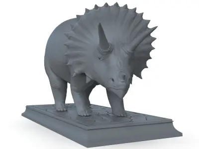 Triceratops 3D Model 3D model purchase