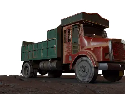 INDIAN TRUCK  3D model