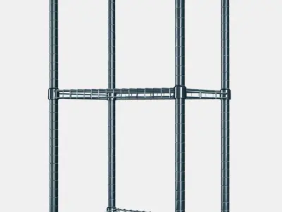 OMAR Shelving unit 2 3D model purchase