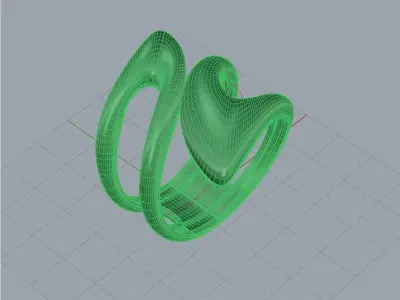 stl A-r-G file ring  3D print model