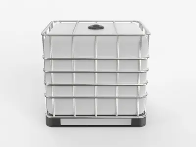 IBC Water Tank Container 3D model