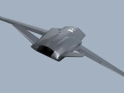Gambit 2 UCAV 3D model