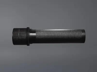 PBS-1 Russian Silencer Low-poly 3D model