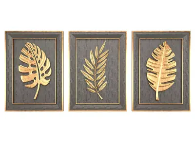 Floral Frame 3D model
