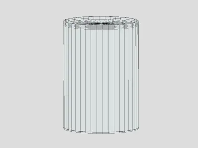 Green Beans Low Poly Low-poly 3D model