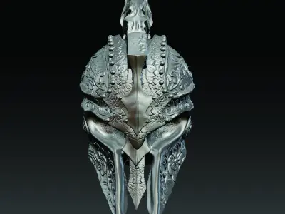 KNIGHT HELMET  3D print model
