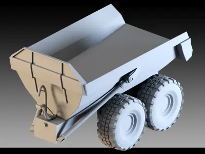 13- Trailers- Vol 01 3D model