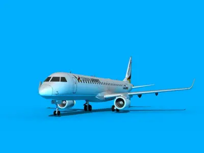 Embraer Emb-190 German Airways 3D model