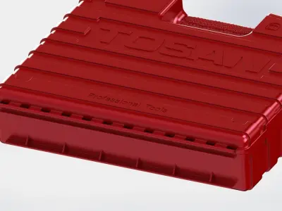 tool bag Low-poly 3D model
