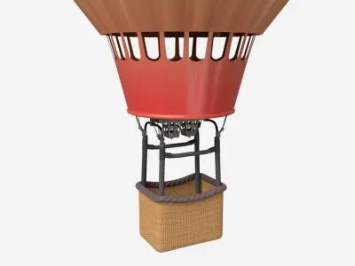 Hot air balloon 3D model 15