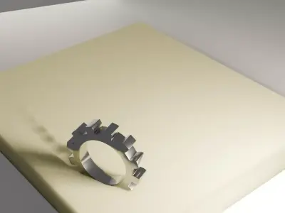 Memory Foam Animation 3D model