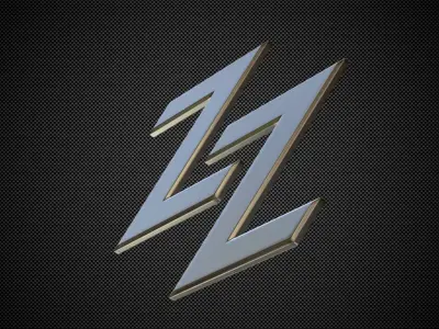 tazzari  logo 3D model