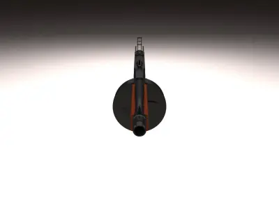 Thompson 1928 Submachine gun 3D model